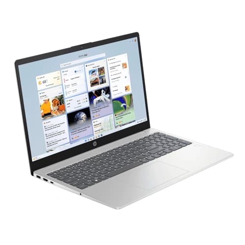 HP 15-fd1225TU Laptop (Intel Core 3-100U/Silver)